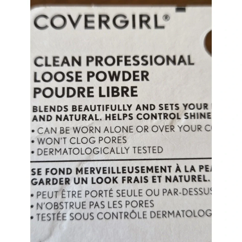 COVERGIRL Clean Professional Face Powder Translucent Honey 120 Sheer 20g